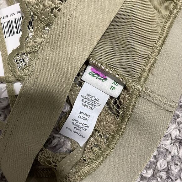 Aerie- XS- Sage Green Bralette - NWT - Picture 5 of 5